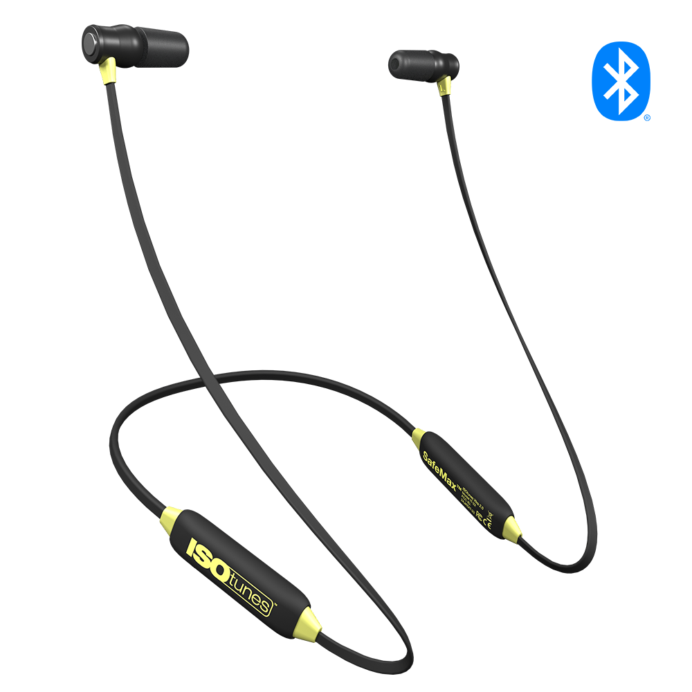 ISOtunes XTRA 2.0 Bluetooth Earbuds | 27 NRR | IP67 | OSHA-Compliant