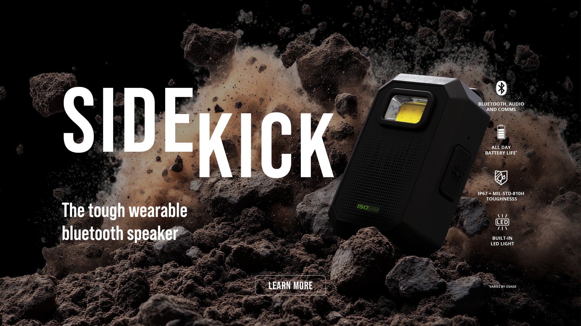 SIDEKICK Wearable Bluetooth Speaker