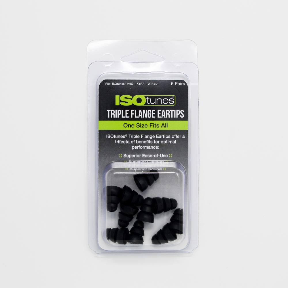 ISOtunes ISOtunes Triple Flange Eartips (5 Pair Pack)