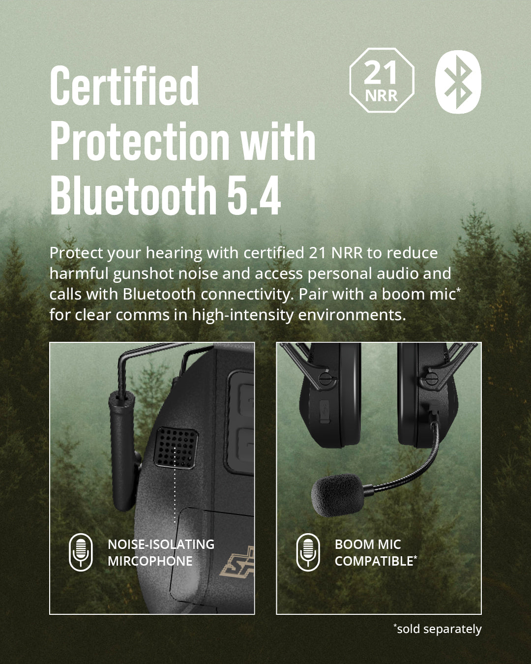 FALCON BT Certified Protection with Bluethooth