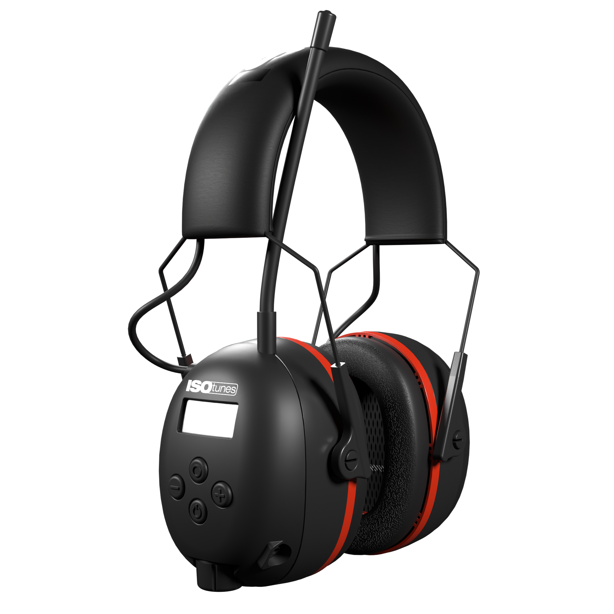 ISOtunes AIR DEFENDER AM/FM Earmuffs | 24 NRR | IPX4 | OSHA-Compliant