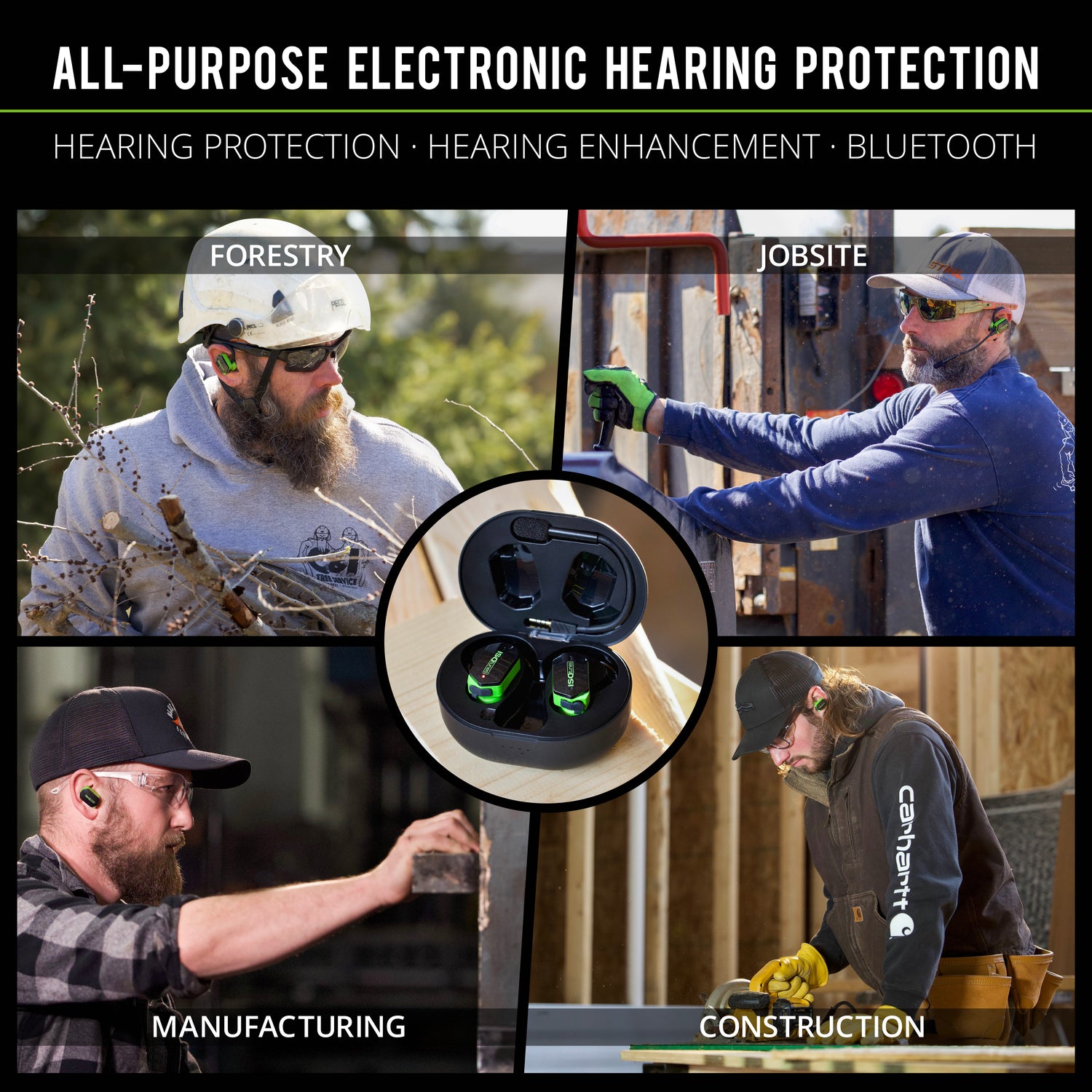 Ultra Comm ISOtunes ULTRACOMM Aware Electronic Hearing Pro | OSHA-Compliant