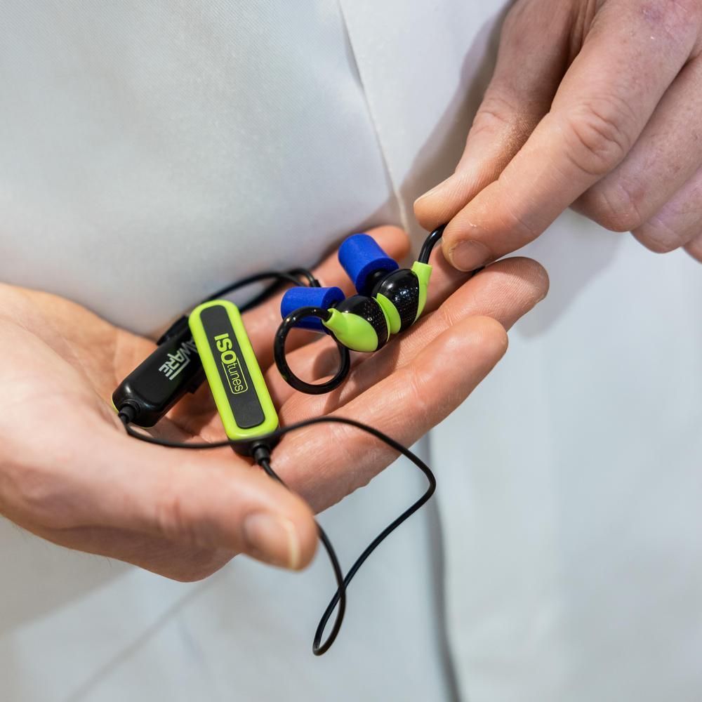 ISOtunes Metal Detectable Eartips on PRO Aware 2.0