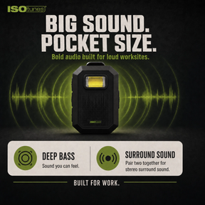 ISOtunes SIDEKICK Big Sound. Pocket Size.