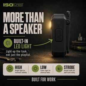 ISOtunes SIDEKICK More than a Speaker