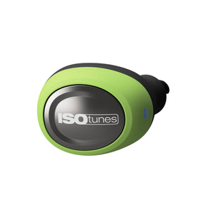 ISOtunes.com Safety Green (R) Single Replacement Earbuds for ISOtunes FREE