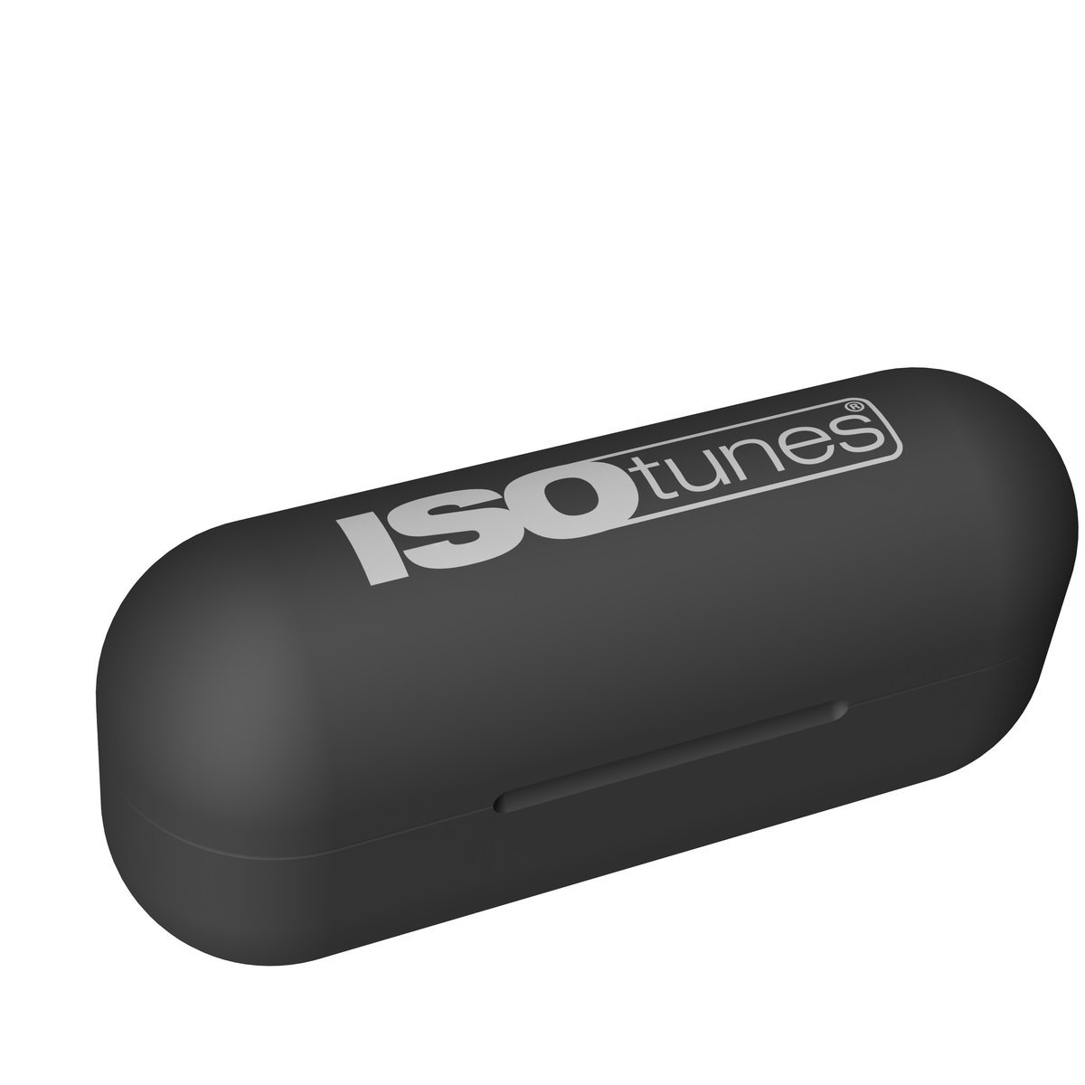 ISOtunes Matte Black Replacement Charging Case for ISOtunes FREE